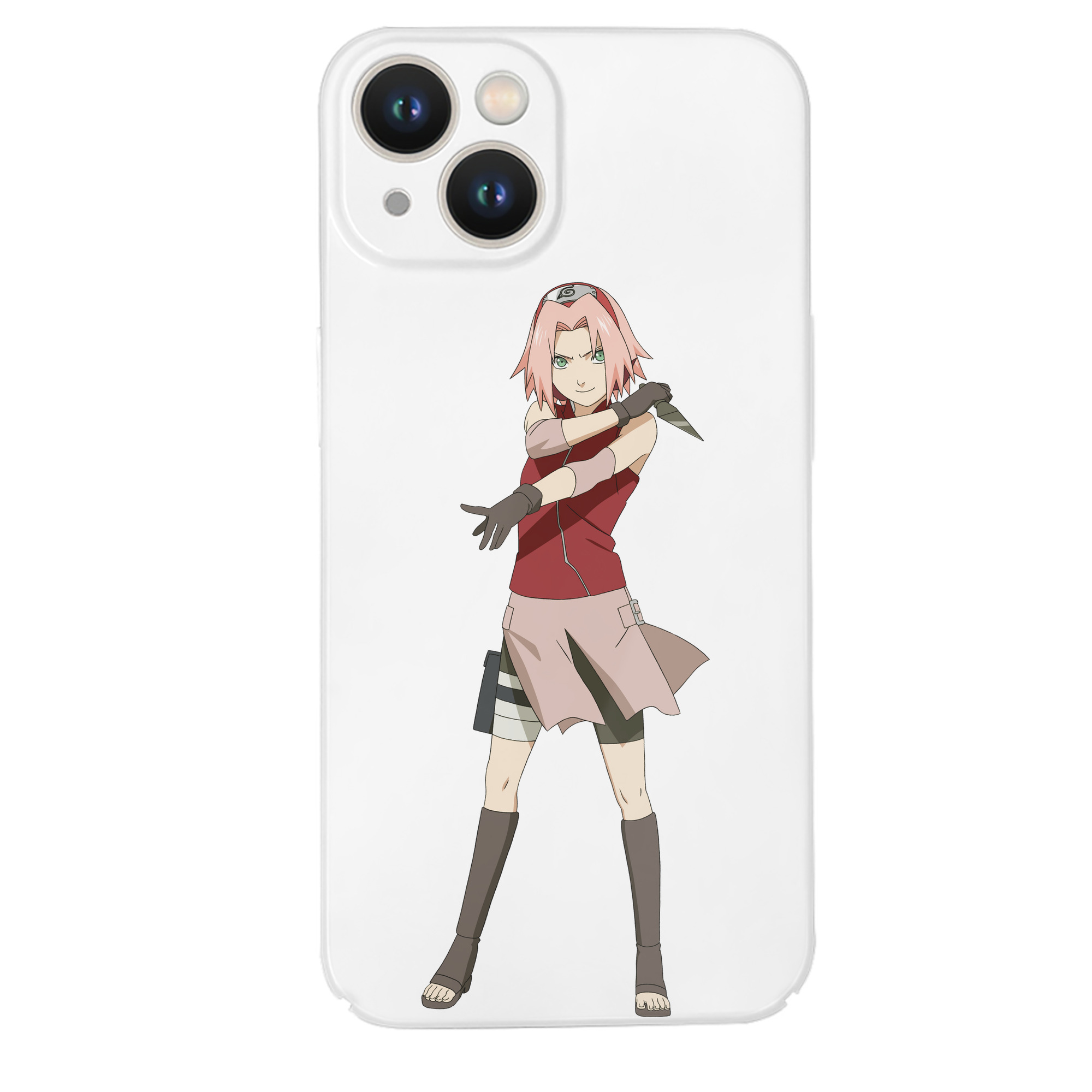 （画像用） NARUTO -ナルト- 春野サクラ Haruno Sakura 【iPhone 14シリーズ対応】ハードケース